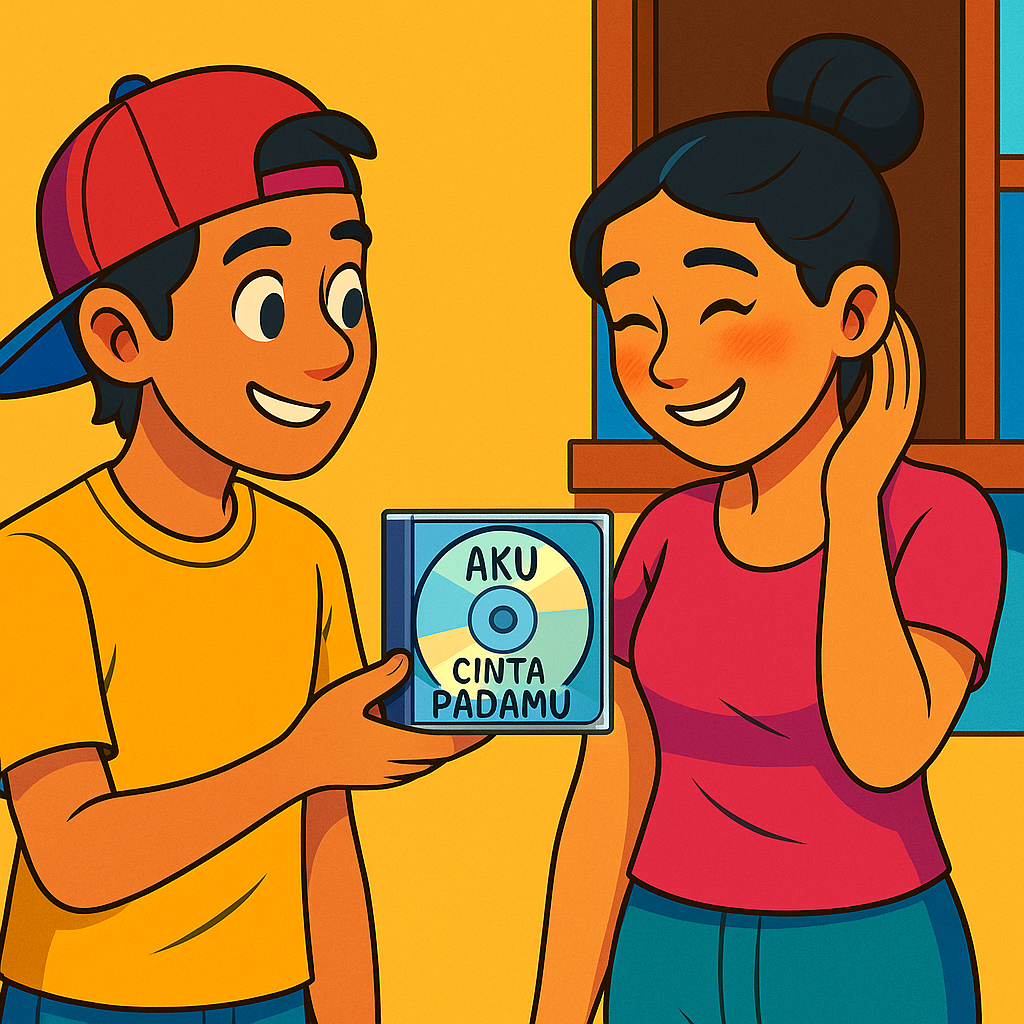 Indra, mijn Sayang van de Saoenah Markt