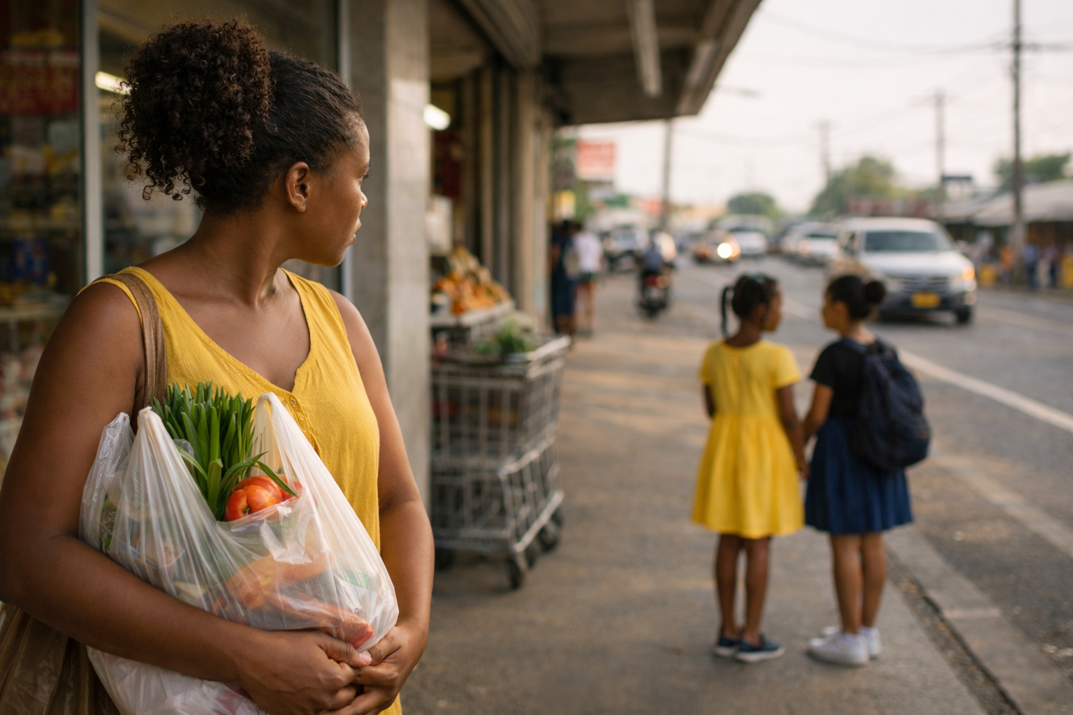 Niet alle moeders laten hun kinderen zomaar op straat